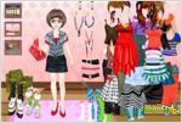 Juego  bliinky shopping dressup vestir a bliinky para salir de compras