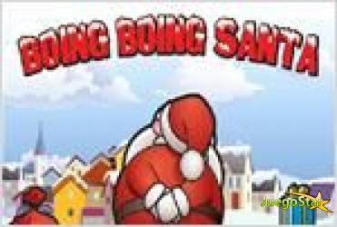 Juego  boing boing santa papa noel por el aire