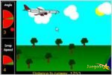 Juego  lander aterriza el avion