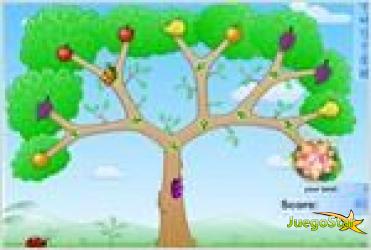 Juego  fruity bugs 2 bichitos de las frutas 2